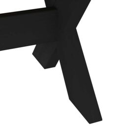 Berkfield Home Coffee Table NOAIN X-Shaped Legs 120x60x40 cm Solid Wood Pine in Brown - Size: 120 x 60 x 40 cm - thumbnail 7