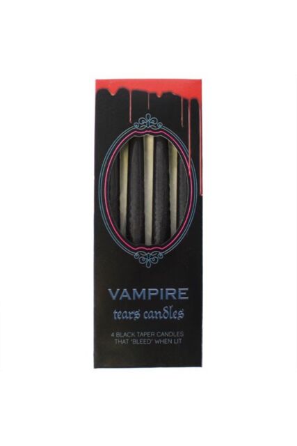 KDMD Set of 4 Vampire Tears Candles in Black - image 1