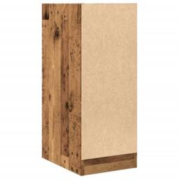 Berkfield Home Elegant Apothecary Cabinet Old Wood 30x41x77.5 cm Engineered Wood in Brown - thumbnail 7