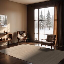 Livabliss Tuareg-Global Blue Beige Ivory Graphic In- & Outdoor Rug in Tan - Size: 200 cm x 275 cm - thumbnail 9