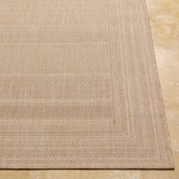 Livabliss Tuareg-Global Blue Beige Ivory Graphic In- & Outdoor Rug in Tan - Size: 200 cm x 275 cm - thumbnail 5