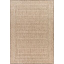 Livabliss Tuareg-Global Blue Beige Ivory Graphic In- & Outdoor Rug in Tan - Size: 200 cm x 275 cm - thumbnail 2