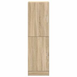 Berkfield Home Kitchen Cabinet Sonoma Oak 38x41.5x131.5 cm Engineered Wood in Light Oak - thumbnail 4