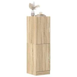 Berkfield Home Kitchen Cabinet Sonoma Oak 38x41.5x131.5 cm Engineered Wood in Light Oak - thumbnail 2