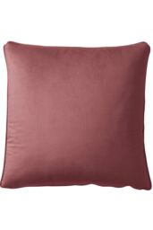 Appletree 'Harlan' Velvet Filled Cushion in Pink - Size: 55 cm x 55 cm - thumbnail 2