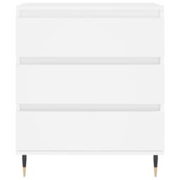 Berkfield Home Sideboard White 60x35x70 cm Engineered Wood - Size: 60 x 35 x 70 cm - thumbnail 5