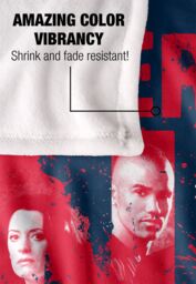 ViacomCBS/Nickelodeon Criminal Minds No Escape Silky Touch Super Soft Throw Blanket 152 X 127 cm in White - thumbnail 4