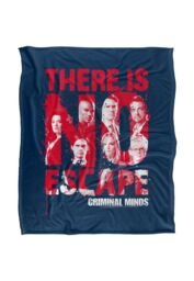 ViacomCBS/Nickelodeon Criminal Minds No Escape Silky Touch Super Soft Throw Blanket 152 X 127 cm in White - thumbnail 1