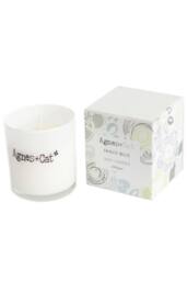 KDMD Agnes & Cat Dolly Blue Soy Votive Candle in White - thumbnail 1