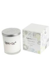 KDMD Agnes & Cat Dolly Blue Soy Votive Candle in White - thumbnail 2