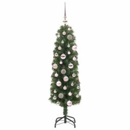 Berkfield Home Artificial Christmas Tree with 150 LEDs with Stand Green 120 cm - thumbnail 4