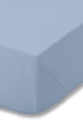 Catherine Lansfield 'Brushed Cotton' Fitted Sheet in Light Blue - Size: Single Fitted - thumbnail 3
