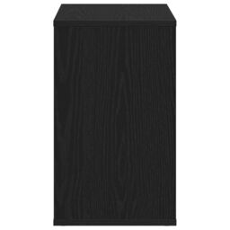 Berkfield Home Black Oak Sideboard - 60 cm x 30 cm x 50 cm - Made from Engineered Wood - thumbnail 7