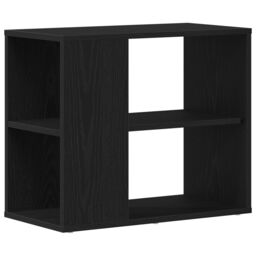 Berkfield Home Black Oak Sideboard - 60 cm x 30 cm x 50 cm - Made from Engineered Wood - thumbnail 5