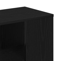 Berkfield Home Black Oak Sideboard - 60 cm x 30 cm x 50 cm - Made from Engineered Wood - thumbnail 8