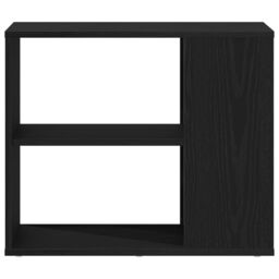 Berkfield Home Black Oak Sideboard - 60 cm x 30 cm x 50 cm - Made from Engineered Wood - thumbnail 6