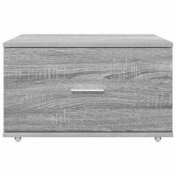 Berkfield Home Drawer Cabinet Grey Sonoma Engineered Wood Medium Drawer Cabinet - thumbnail 6