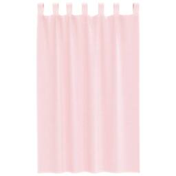 Berkfield Home Voile Curtains with Loops 2 pcs Light Pink 140x175 cm - thumbnail 4