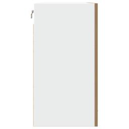 Berkfield Home Hanging Cabinet Lyon Artisan Oak 80x31x60 cm Engineered Wood in Brown - Size: 80 x 31 x 60 cm - thumbnail 6