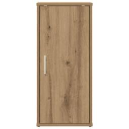 Berkfield Home Shoe Cabinets 2 pcs Artisan Oak 32x35x70 cm Engineered Wood in Brown - Size: 32 x 35 x 70 cm - thumbnail 4