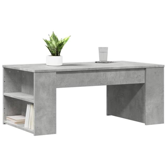 Berkfield Home Decorative Coffee Table Concrete Grey 102x55x42 cm Engineered Wood - Size: 102 x 55 x 42 cm - image 1
