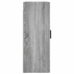 Berkfield Home Wall Mounted Cabinet Grey Sonoma 69.5x34x90 cm - thumbnail 8