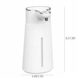 FLAVORA Liquid-Automatic Soap Dispenser Touchless in White - Size: 180 cm width x 180 cm drop - thumbnail 2