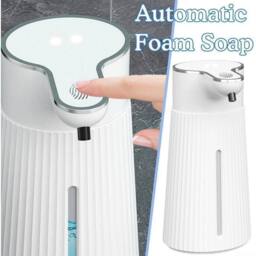 FLAVORA Liquid-Automatic Soap Dispenser Touchless in White - Size: 180 cm width x 180 cm drop - thumbnail 5