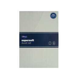 Voltico Silentnight Supersoft King Size Duvet Cover Set in Pale Green - thumbnail 4