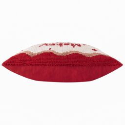 Furn Candy Merry Christmas Tufted Cushion in Red - Size: 30 cm x 50 cm - thumbnail 4