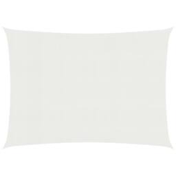 Berkfield Home Sunshade Sail 160 g/m ² White 4x5 m HDPE - thumbnail 1