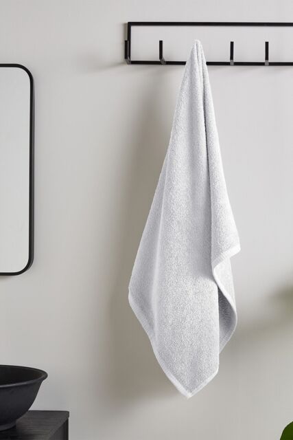 Catherine Lansfield 'Quick Dry Cotton' Towel Collection in White - image 1