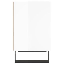 Berkfield Home Bedside Cabinets 2 pcs High Gloss White 40x30x50 cm Engineered Wood - Size: 40 x 30 x 50 cm - thumbnail 6
