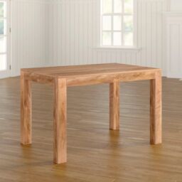 IH Design Duvid Light Mango Small Dining Table 4ft (120cm) in Brown - thumbnail 6