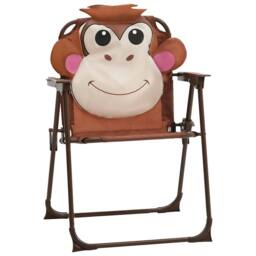 Berkfield Home Sturdy 3 Piece Kids' Garden Bistro Set with Parasol Brown - thumbnail 5