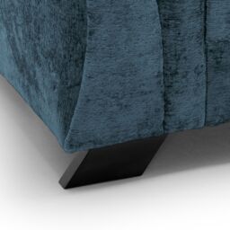 Abakus Direct Farrow Crushed Chenille Armchair in Blue - thumbnail 6