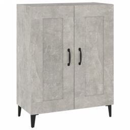 Berkfield Home Sideboard Concrete Grey 69.5x34x90 cm Engineered Wood - thumbnail 2