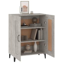 Berkfield Home Sideboard Concrete Grey 69.5x34x90 cm Engineered Wood - thumbnail 4