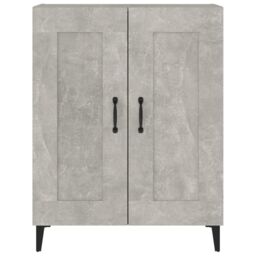 Berkfield Home Sideboard Concrete Grey 69.5x34x90 cm Engineered Wood - thumbnail 6