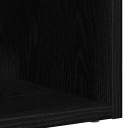 Berkfield Home LP Storage Box Black Oak 71x34x36 cm Engineered Wood - Size: 71 x 34 x 36 cm - thumbnail 8