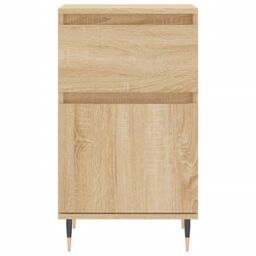 Berkfield Home Sideboard Sonoma Oak 40x35x70 cm Engineered Wood in Brown - Size: 40 x 35 x 70 cm - thumbnail 6