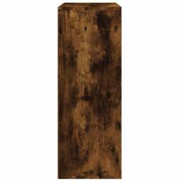 Berkfield Home Sideboards 2 pcs Smoked Oak 60x31x84 cm Engineered Wood in Brown - Size: 60 x 31 x 84 cm - thumbnail 6