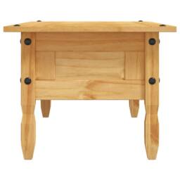 Berkfield Home Coffee Table Mexican Pine Corona Range 100x55x45 cm in Brown - Size: 100 x 55 x 45 cm - thumbnail 5