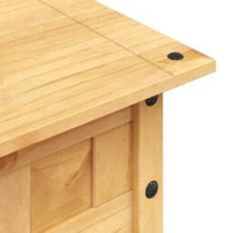 Berkfield Home Coffee Table Mexican Pine Corona Range 100x55x45 cm in Brown - Size: 100 x 55 x 45 cm - thumbnail 7