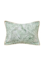 YVONNE ELLEN 'Tropical Safari' Cotton Duvet Cover Set in Green - Size: Super King - thumbnail 3