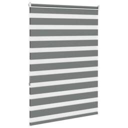 Berkfield Home Elegant Zebra Blind Dark Grey 110x150 cm Fabric Width 105.9 cm Po - thumbnail 4