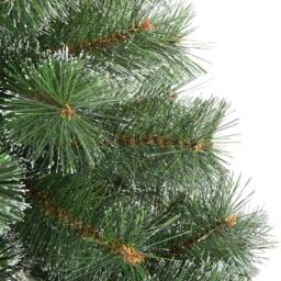 Berkfield Home Artificial Christmas Tree with 150 LEDs Green 150 cm PE & PVC - thumbnail 7