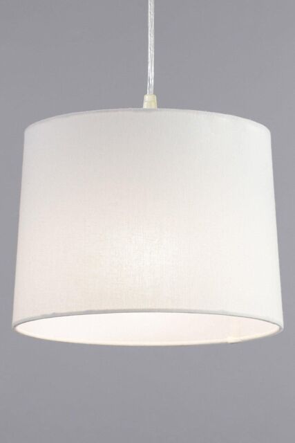 BHS Lighting Mira Small Linen Easy Fit Light Shade in Natural - Size: 25 cm diameter x 19 cm high - image 1