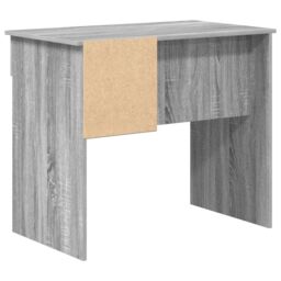 Berkfield Home Desk with Storage Grey Sonoma 90x49.5x75 cm Engineered wood - thumbnail 7