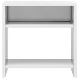 Berkfield Home Bedside Cabinets 2 pcs High Gloss White 40x30x40 cm Engineered Wood - Size: 40 x 30 x 40 cm - thumbnail 5